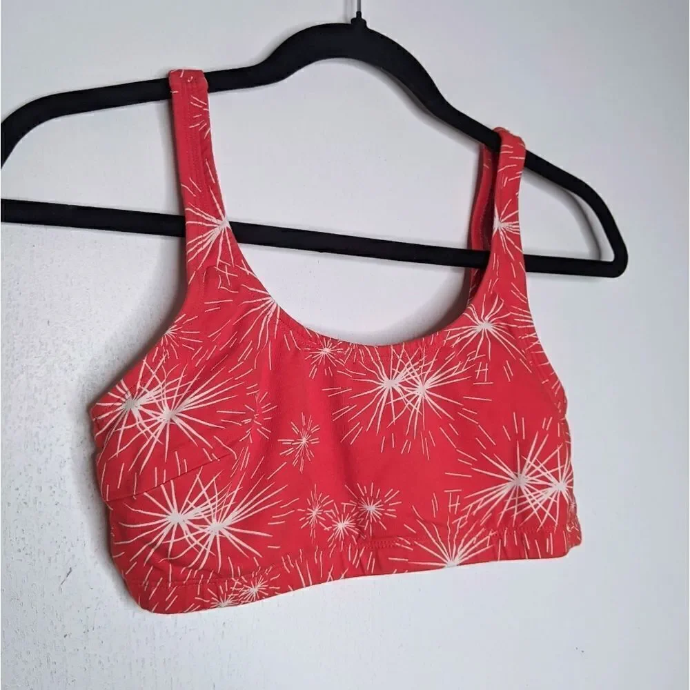 WYLLIS Nan Top Bralette Fireworks Red White S‎